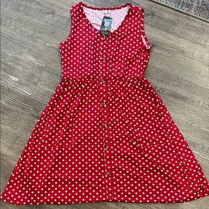 Red Polka Dot Dress